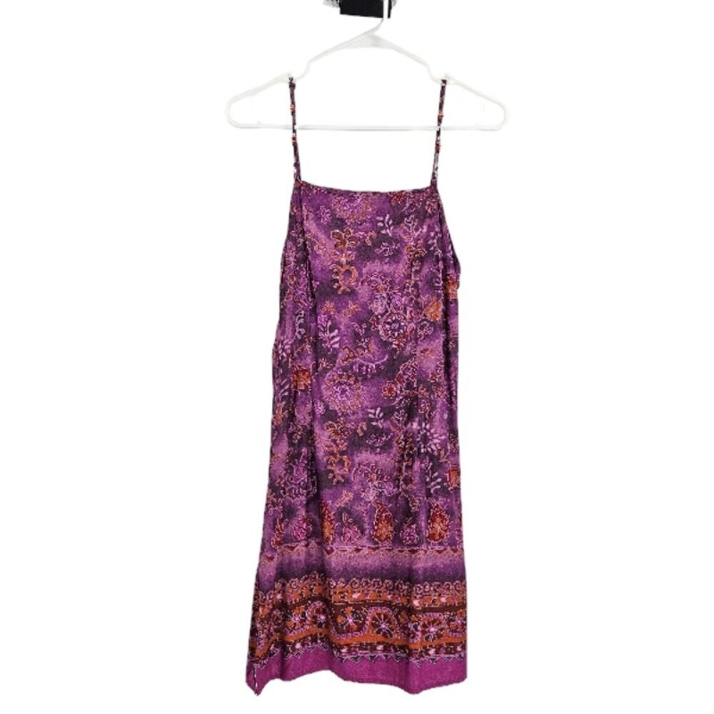 Vintage No Boundaries Summer Dress Purple y2k Fairy Goth Sleeveless Mini Size M